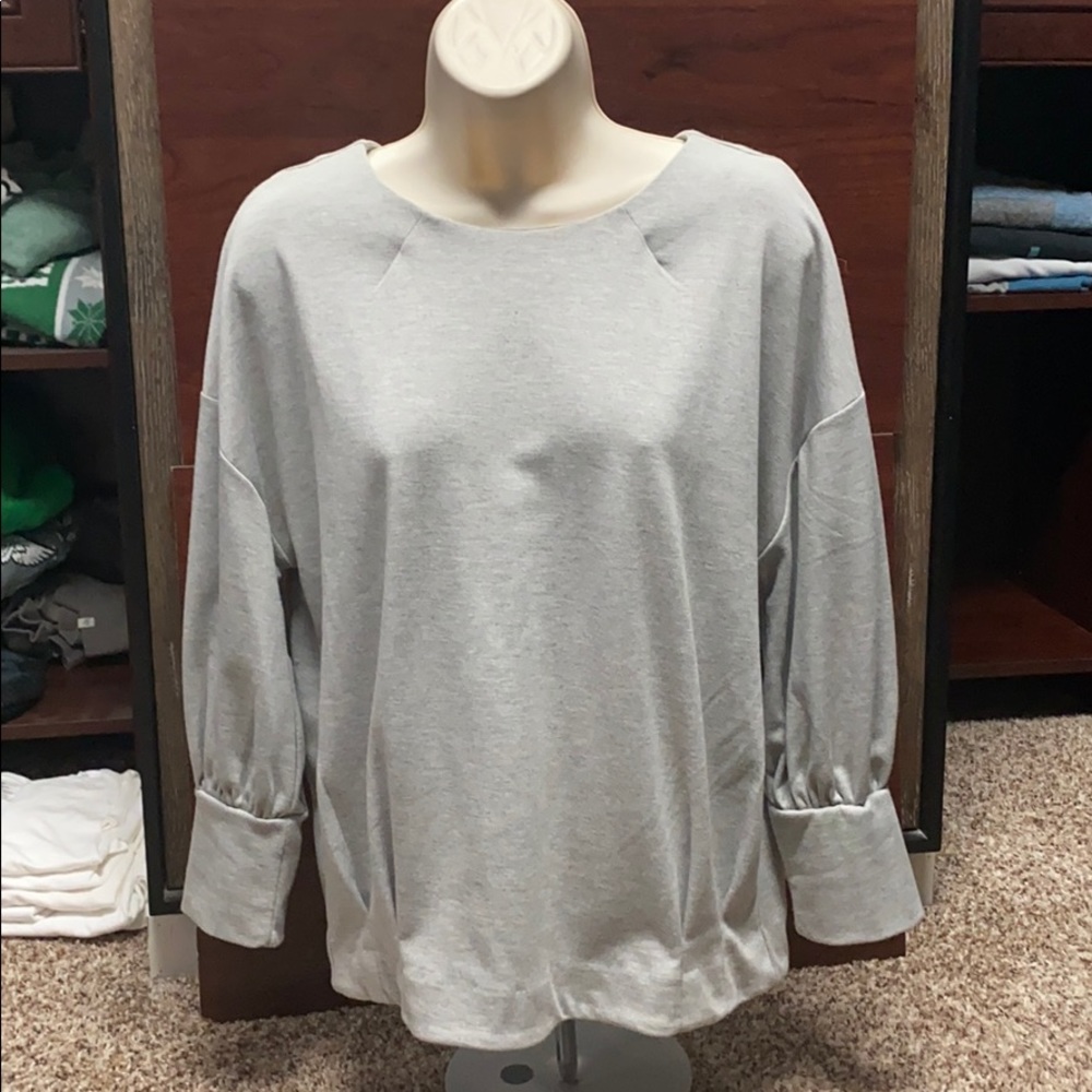 Light gray blouse